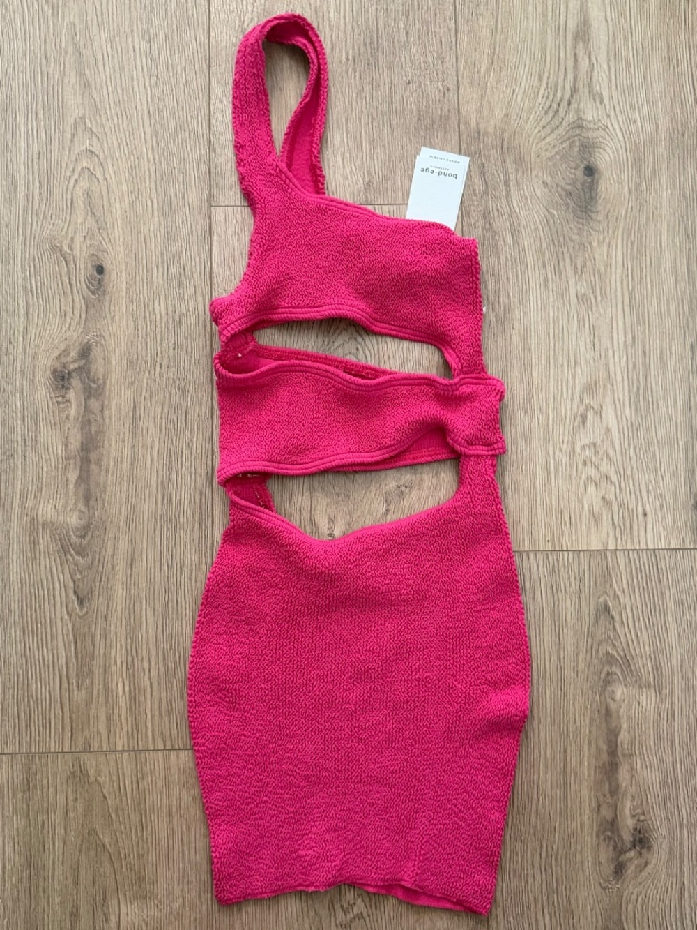 NEW Bond-Eye‎ Rico Dress Raspberry Pink One Size - Picture 4 of 7